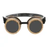 lunettes de soleil gothiques pour soudage, punk, coupe vent, steampunk, rétro, réglable, eyechester