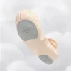 chaussures de ballet en toile à semelle fendue pour femme, ballerines, pantoufles, ballerines, chaussures d'entraînement à enfiler, 1 pièce