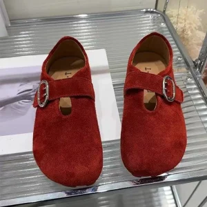 Chaussures plates femmes chaussures daim mocassins décontractés chaussures robe De mode confortable Sport automne 2025 nouvelle marque marche concepteur Zapatillas De Mujer