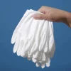 1/10 paires de gants en coton blanc pour le travail des outils de nettoyage ménager réparation de voiture usine gants d'assurance du travail mitaines hautement extensibles