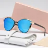 lunettes de soleil polarisées élégantes pour femmes, design de luxe pour dames, protection uv400, mode œil de chat