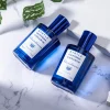 parfum de luxe bleu méditerranéen unisexe, fruité fraîche, charme ultime, bois naturel, couple premium eau de toilette 50ml