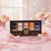 coffret cadeau de parfum de luxe 5x30ml, parfum fruité floral oriental longue durée pour hommes et femmes, vanille ambre, musc, parfum élégant