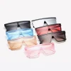 lunettes de soleil carrées surdimensionnées pour femmes, vintage, grande monture, nuances de mode pour femmes/hommes, gafas de sol uv400