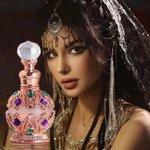 Parfum arabe exotique pour femmes, enchanteur bouquet floral avec rose, jasmin et vanille, parfum infusé aux phéromones longue durée