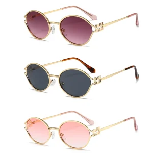 Lunettes de soleil pour femmes rétro ovales années 90, légères, Vintage, œil de chat, tendance, lentille de protection