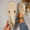 mocassins plats à bout rond pour femmes, chaussures plates peu profondes et confortables, baskets lolita, nouvelle collection printemps automne 2024