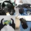 gants d'hiver pour hommes imperméables coupe vent froid gants snowboard moto conduite chaude écran tactile fermeture éclair gant