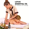 huile essentielle de lotus naturelle de qualité supérieure, soins pour la peau organiques, pression relaxante, purification du sommeil profond, méditation, parfum pour la maison