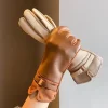 2025 nouveaux gants pour femmes en hiver chaud et en peluche épaissi résistant au froid conduite écran tactile gants pour le cyclisme en plein air