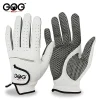 gants de golf en peau de mouton pure respirante pour hommes, doux, main droite, granulés anti brûlure, magasins pour hommes, paquet de 1 pièce