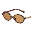 lunettes de soleil ovales mignonnes pour femmes, lunettes à petite monture, nuances classiques pour dames, design de marque de luxe, lunettes hipster sexy
