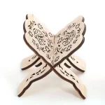 Support pliant en bois pour coran, présentoir de livres pour Eid, décoration de maison, lecture, prière, support sacré, étagère pour livres musulmans islamiques du Ramadan