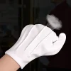 gants en coton blanc pour hommes, uniforme de smoking formel, garde d'honneur, costume de cérémonie de défilé, cosplay, pièce de monnaie, bijoux, gants de majordome