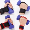 gants d'entraînement d'haltérophilie pour femmes et hommes, fitness, sport, musculation, poignées de gymnastique, paume des mains, gants de protection du poignet
