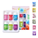6 pièces 3ml huile essentielle pour maison voiture humidificateur diffuseur huiles d&rsquo;aromathérapie 6 types 3ml parfum naturel Spa Solution parfumée