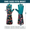 nouveaux gants de jardinage pour femmes gants de soins de cour durables, résistants aux coupures et aux perforations protection des bras longs