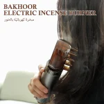 Bakhoor-Brûleur d&rsquo;encens électrique 2 en 1, diffuseur d&rsquo;arômes pour cheveux, peigne d&rsquo;Arabie saoudite, appareil de désodorisant domestique, 2000mAh