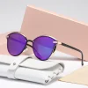 Lunettes de soleil polarisées élégantes pour femmes, Design de luxe pour dames, Protection UV400, mode œil de chat