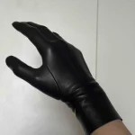 Gants longs en cuir de luxe pour hommes, 25cm, sans doublure, doux et fins, ajustés pour une mode élégante