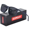 supkley sport lunettes de soleil pour hommes polarisées confortable porter carré lunettes de soleil mâle poids léger lunettes accessoire avec origina