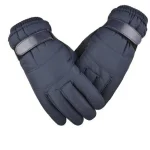 Gants en coton réglables pour hommes et femmes, mitaines unisexes, coupe-vent, équitation, maintien au chaud, escalade en plein air, essence, ski, hiver
