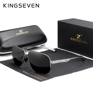 KINGSEVEN lunettes de soleil polarisées en aluminium hommes UV400 HD lentille pilote Protection des yeux lunettes photochromiques femmes lunettes de Vision nocturne