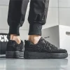 original noir air force chaussures plates confortable respirant hommes décontracté haut de gamme luxe baskets en plein air conduite chaussures de marche