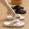 Tongs EVA à plateforme épaisse pour femmes et hommes, sandales de plage antidérapantes à Clip, pantoufles confortables à semelle souple, été