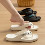 Tongs EVA à plateforme épaisse pour femmes et hommes, sandales de plage antidérapantes à Clip, pantoufles confortables à semelle souple, été