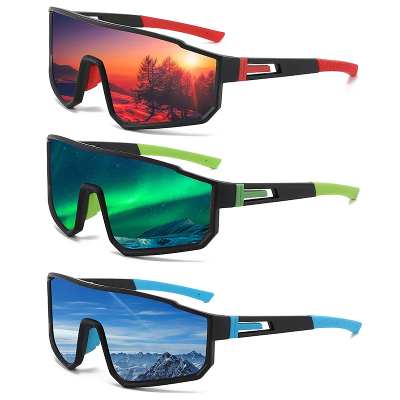 Lunettes de soleil de cyclisme – Lunettes de sport de protection UV400 pour hommes et femmes – Lunettes d’extérieur tendance pour la course à pied, la conduite, la pêche, le camping Lunettes de soleil de cyclisme – Lunettes de sport de protection UV400 pour hommes et femmes – Lunettes d’extérieur tendance pour la course à pied, la conduite, la pêche, le camping