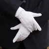 nouveaux gants en coton blanc doux hydratant pour les mains gants en coton fins et formels étiquette d'inspection de bijoux gants de conduite