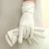 1 paire de gants en daim pour femmes, gants d'hiver en velours, élégants pour écran tactile, équitation, conduite, garde au chaud en plein air, cadeau de noël