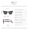 lunettes de soleil rétro tendance en grain de bois pour femmes et hommes, nouvelles lunettes de soleil à monture carrée, protection uv, lunettes de cyclisme en plein air et rue