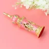 bouteille de parfum du moyen orient de 12ml, flacon compte gouttes d'huile essentielle rechargeable vintage de style arabe, conteneurs vides