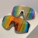Lunettes de soleil de Sport surdimensionnées pour femmes et hommes, marque de luxe de styliste, Vintage Punk Ski cyclisme, pare-vent UV400