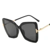 Lunettes De soleil surdimensionnées femmes 2025 lunettes De haute qualité femmes lunettes Vintage femmes/hommes marque De luxe Oculos De Sol Gafas