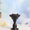 brûleur d'encens de style européen du moyen orient, 1 pièce, pour la décoration de la maison, ornement artisanal, brûleur d'encens