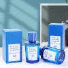 parfum de luxe bleu méditerranéen unisexe, fruité fraîche, charme ultime, bois naturel, couple premium eau de toilette 50ml