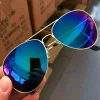lunettes de soleil à la mode pour femmes et hommes, pilote rond dégradé, miroir wen, lunettes de conduite en plein air, oculos Очки Сotyне norseley...........е
