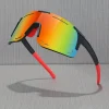 lunettes de soleil de sport enveloppantes pour femmes et hommes, grandes lunettes de soleil une pièce pour cyclisme, pêche, ski, mode uv400