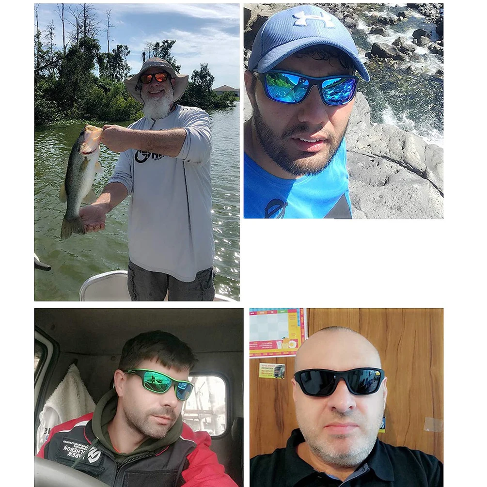 lunettes polarisées pêche lunettes de soleil hommes conduite nuances hommes lunettes femmes uv400 lunettes randonnée classique lunettes de soleil