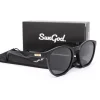 SUNGOD MIRAS bleu miroir lunettes de soleil hommes verres polarisés lunettes Vintage carré mode unisexe lunettes de soleil S01