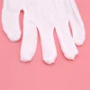 12 paires/pack gant de ménage blanc coton maison gants anti poussière serveurs/conducteurs/bijoux/travailleurs gants gants d'absorption de la sueur