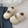 enfants chaussures plates bout rond doux enfants maryjanes style coréen semelle souple 2025 automne nouvelles filles princesse chaussures décontracté antidérapant