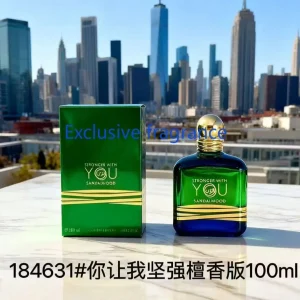 Parfum de luxe 100 ml plus fort avec vous – Parfum Oud au bois de santal, longue durée et adapté aux hommes et aux femmes, parfum indispensable