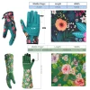 gants de jardinage en cuir respirant pour femmes, gants de travail avec poignée, anti crevaison