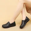 24 heures d'expédition ballerines femme chaussures de marche décontractées grand mère dames mocassins confortables femmes mocassins antidérapants non cuir