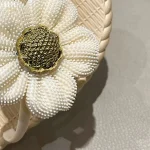 Pantoufles plates à fleurs en PVC souple, tongs antidérapantes, Style bohème, chaussures de plage, sandales pour la maison