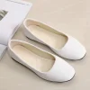 femme chaussures plates décontracté bout rond mignon appartements troupeau mocasines ballerine église chaussures femme daim élégant semelle souple maman chaussures